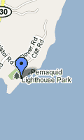 Pemaquid Point Light Google Map location