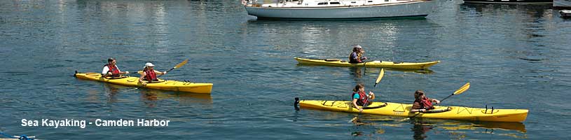 Sea Kayaking - Camden Harbor