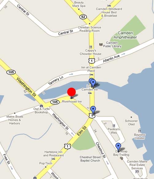 Riverhouse Ice Cream map