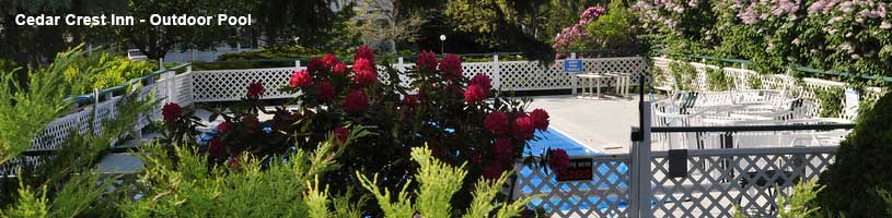 Cedar Crest Inn Outdoor Swimming Pool