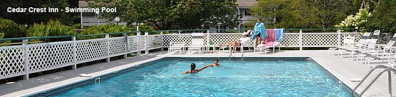 Cedar Crest Inn swimming pool