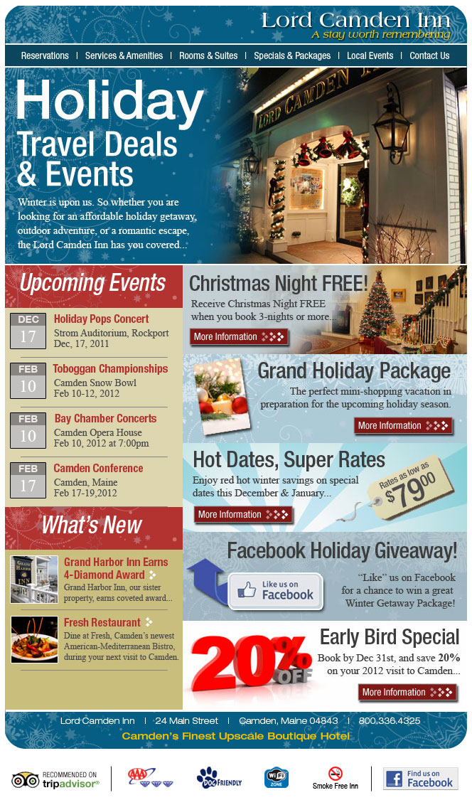 Lord Camden Inn Special Offers