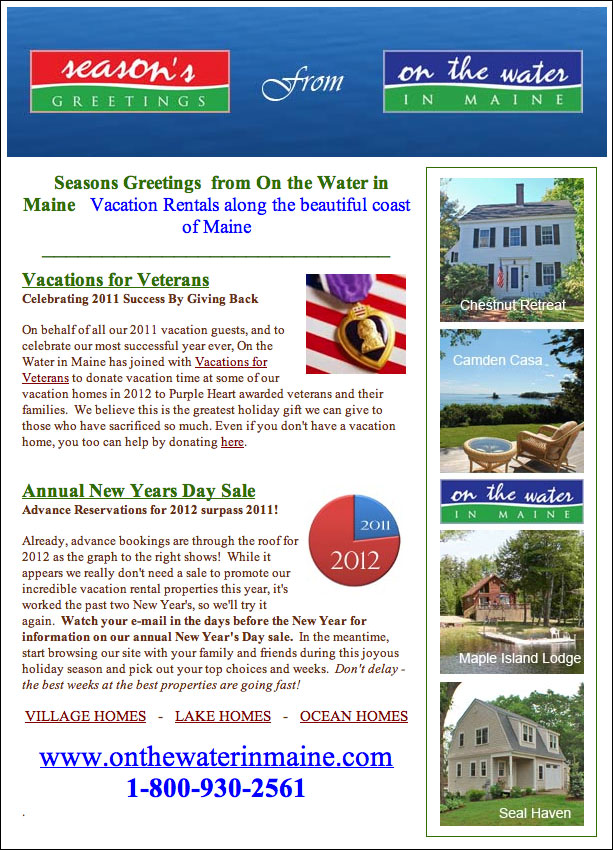 On the Water Special Offers