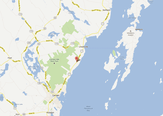 ledges google map